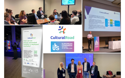 CulturalRoad at the ITS European Congress 2026: Making automated mobility work for everyone